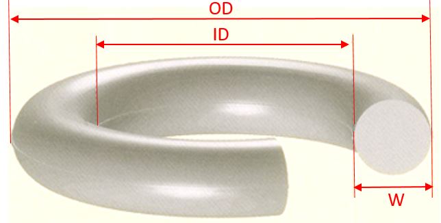 O RING IN SILICONE