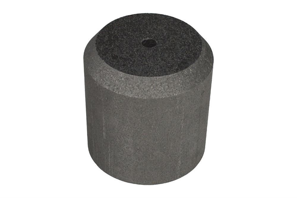 C864, Clay Graphite Crucible, Outer: 115x132mm, Inner: 90x118mm, For Metal  Casting, Usable 1600°C (1pc/ea)