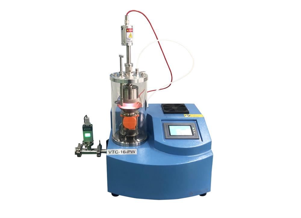 Compact Powder PVD Coater with DC Magnetron Sputtering & Vibration Stage - VTC-16-PW