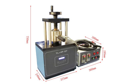 10T Electric Mechanic Press with WC Heating Dies (550ºC Max) - YLJ-HP-10T