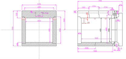 1700ºC Max. Floor-Stand Atmosphere Controlled Muffle Furnace (16"x16"x20" 80 L ) - KSL-1700X-AC-80