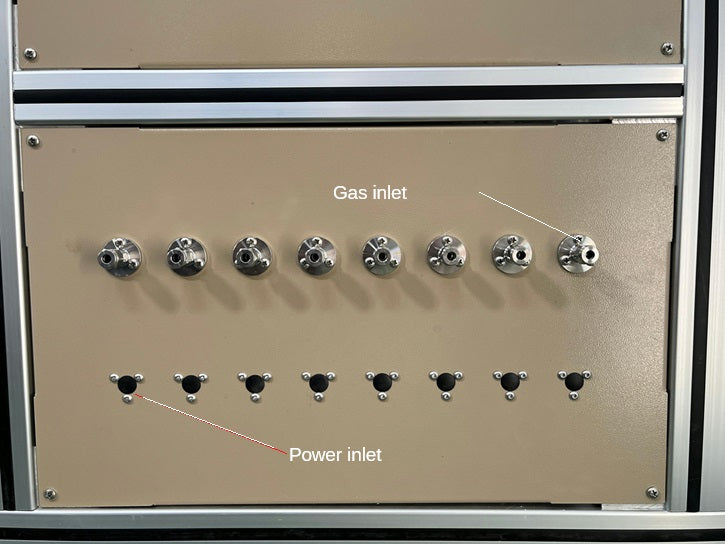 1700℃ Max. 8 Chamber Furnace with Automatic Doors For Autonomous