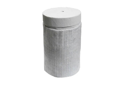 Two or Three -layer Refractory Liner 85mmOD x 40mmID x 295mmH - EQ-25TC-RL40295