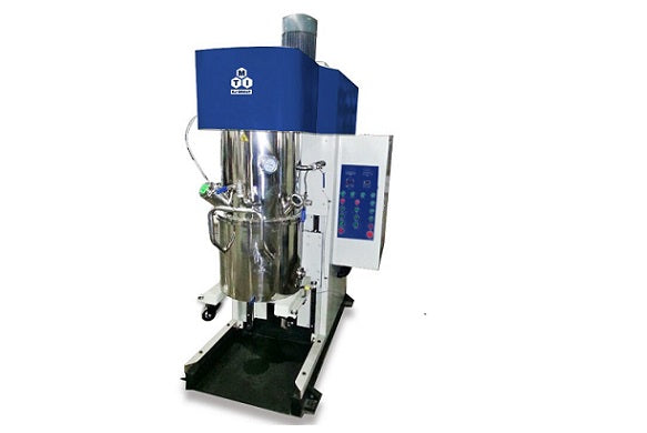 10 L Planetary Vacuum Mixer with Vacuum Pump and Water Chiller - MSK-SFM-10L