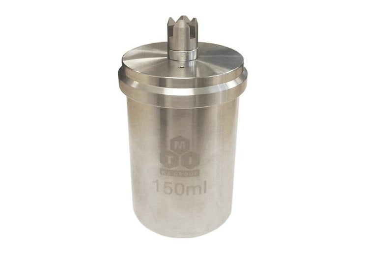 150ml Stainless Steel Mixing Container for Desk-Top Variable Speed Vacuum Mixer SFM7 - EQ-MC-A2