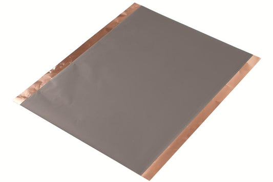 Li-Ion Battery Anode -Double Layer CMS Graphite Coated on Copper Foil (241mm L x 200mm W x 90um Thick) 5 sheets/bag bc-cf-241-ds