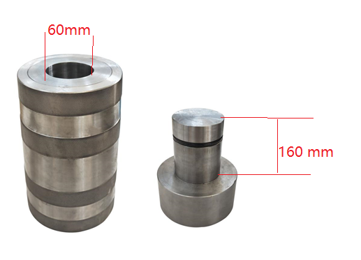 300 Mpa Vessel CIP Die Set (60 mm IDfor Cold Isostatic Press,  - CIP60-DIE