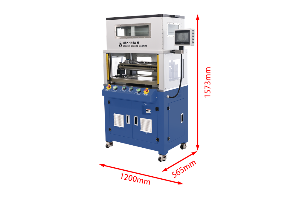 Large Vacuum Sealer w/ Electrolyte Injection and Vacuum Standing for Pouch Cell up to 500x350 mm- MSK-115A-H