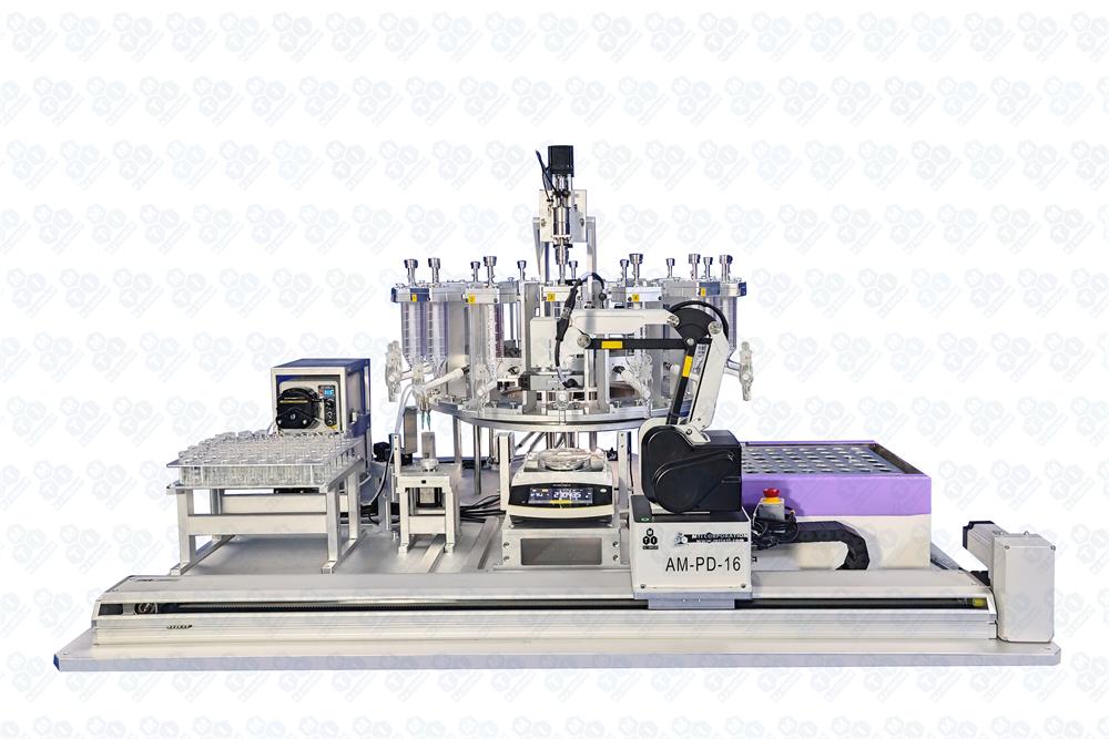 Automated 16-channel Powder Dispensing System- AM-PD16