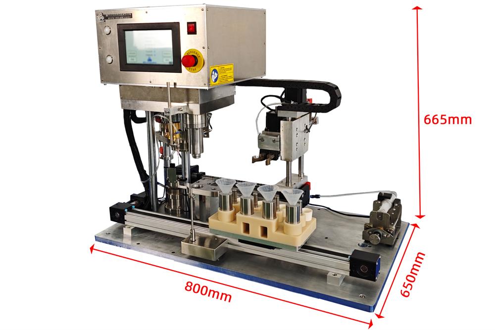 Automated Pellet Pressing System up to 6 sample and 8 ton - AM-YLJ-8T