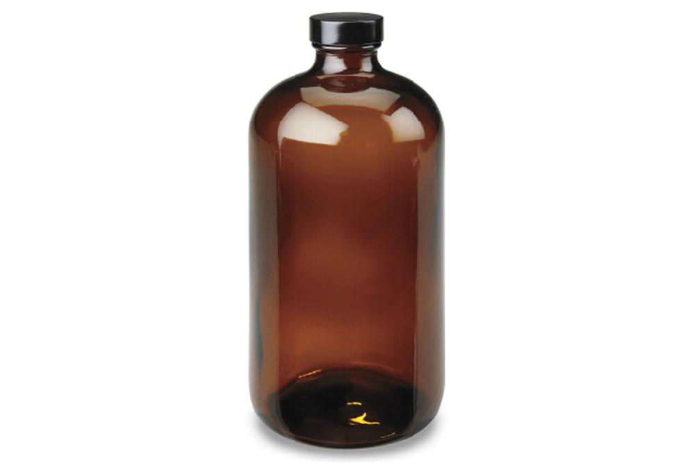 Boston Round Glass Bottle -32 oz - BGB-32-LD