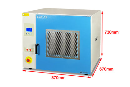 8/6/4 Vessel Rotary Reactor (50 ml) Up to 250°C & 10 MPa ( Mixing & Ball Mill) - BGP-R8-D