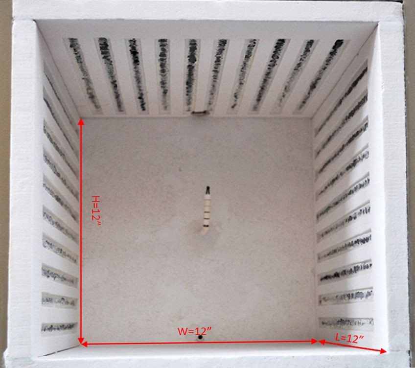 meluページ 1200C Muffle Furnace (12x12x12