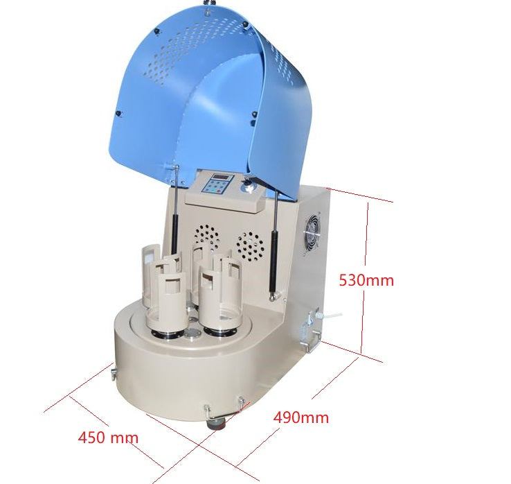 2L Capacity Planetary Ball Mill (4x500 ml capacity) with Optional Jars - MSK-SFM-1