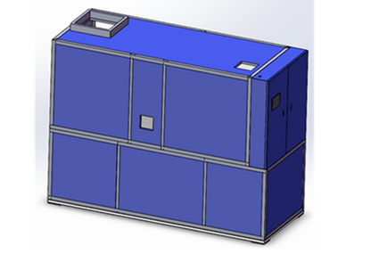 Dehumidification System & Water Chiller for Movable Dry Room of 24 SM - MSK-ADS-4000