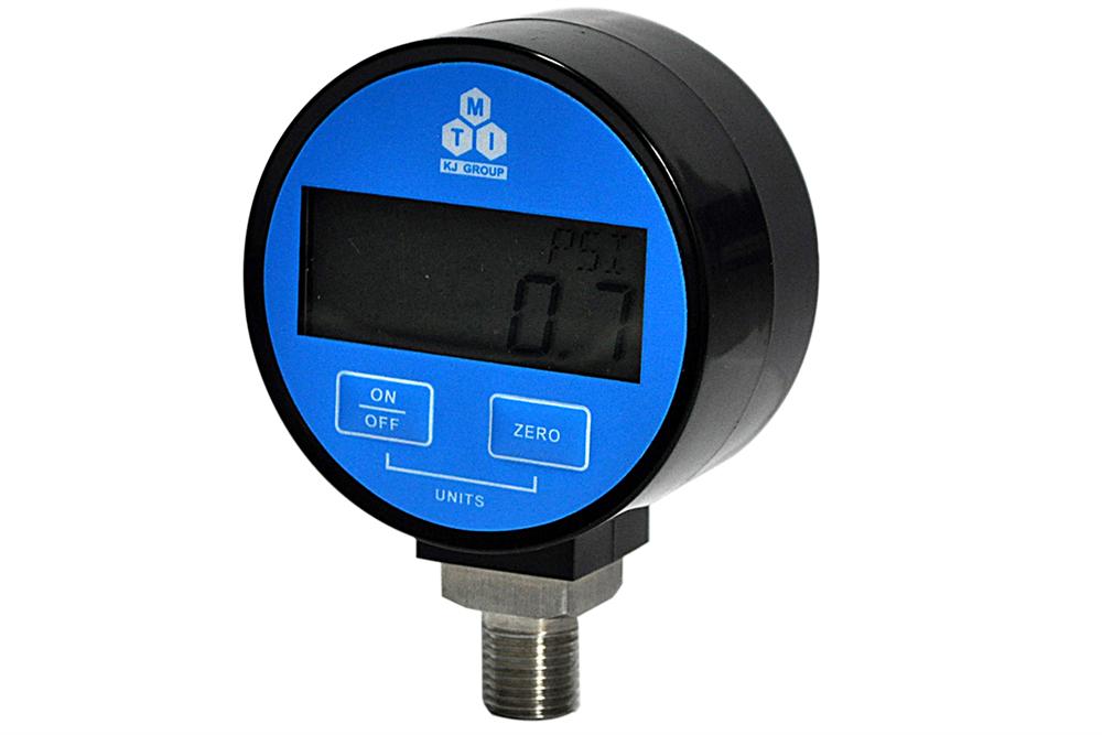 Digital Vacuum/Pressure Gauge (2.62" OD), 1/4 NPT SS - EQ-DVPG-LD