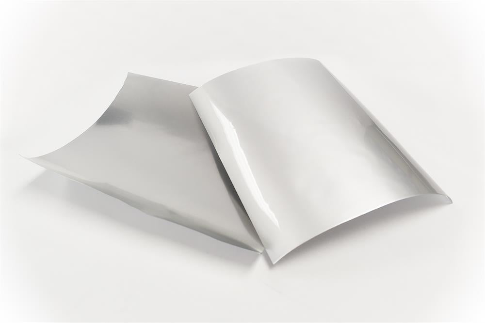 Aluminum Laminated Film for Pouch Cell Case, 100mm W x 115mm L 100pcs/Bag - EQ-ALF-100-115