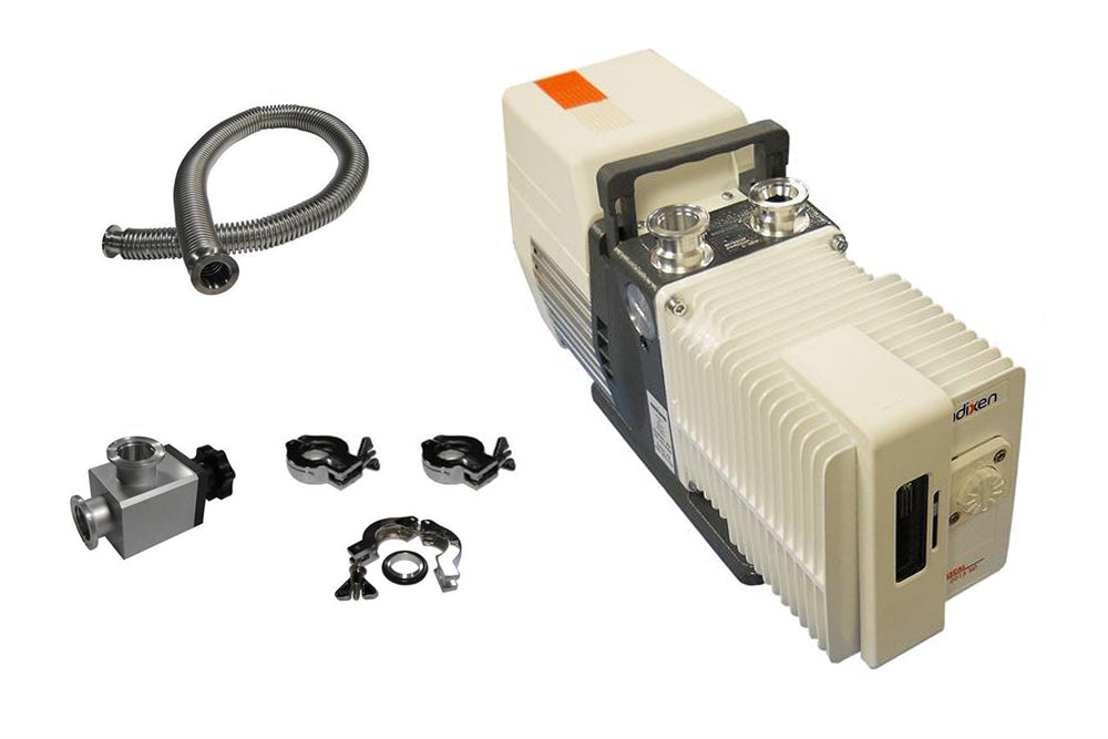 Pfeiffer's Two-Stage Rotary Vane Vacuum Pump, 110VAC, 50/60 Hz, 250L/Min- EQ-Adixen-2015SD1PHLV-LD