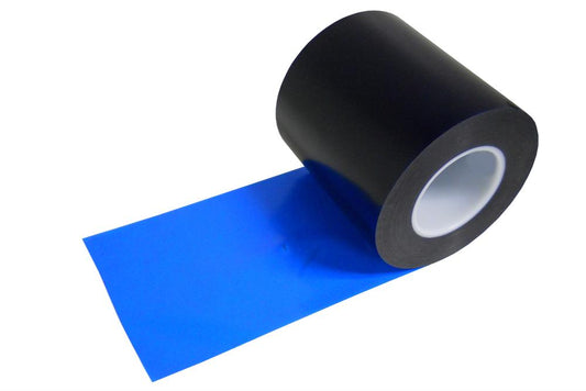 Blue Adhesive Plastic Film (PVC) for Vacuum Chuck on Spin Coater, 10 feet/ package - EQ-ECO-519-LD