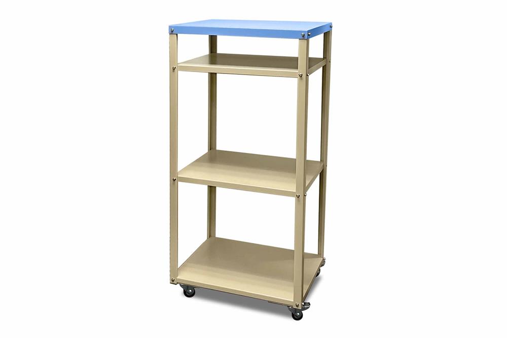 Three Layers Mobile Cart for Lab Storage, 800L x 600W x 1400H (mm) - EQ-FM-Cart-6814