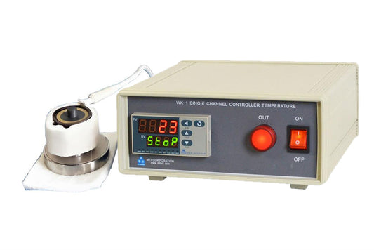 Max. 550C Heating Jacket and Temperature Controller with 12mm ID Si3N4 Pressing Die - EQ-HC-SiN-12