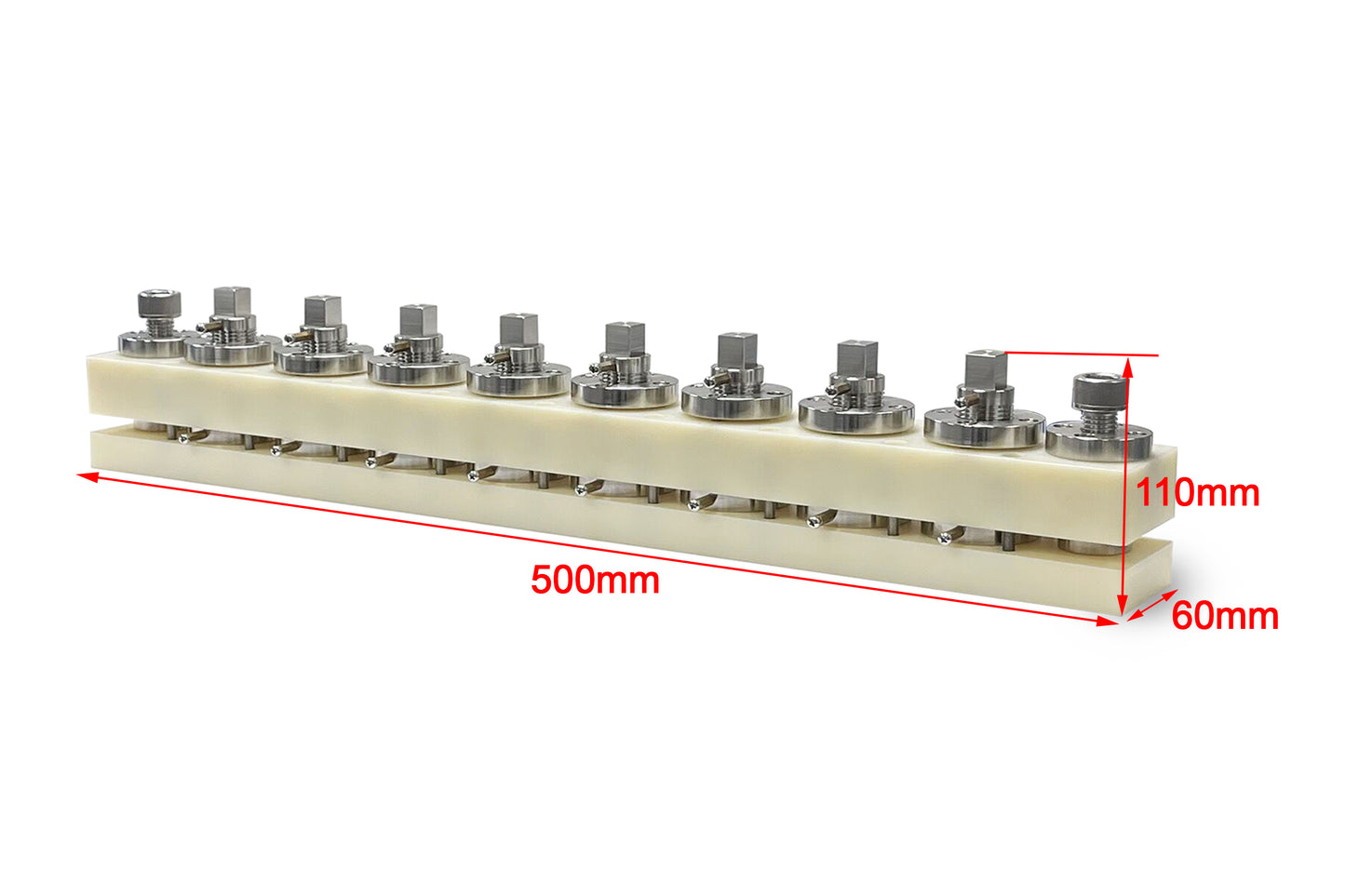 8 Channel Split Coin Cell Kit for High-Throughput Testing of Battery Materials - HSC-8