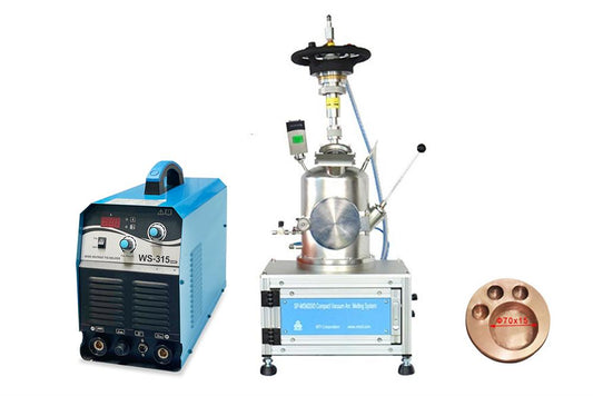 Compact Vacuum Arc Melting System ( 208A) with Large Cavity up to 200 g (Fe) - EQ-SP-MSM200