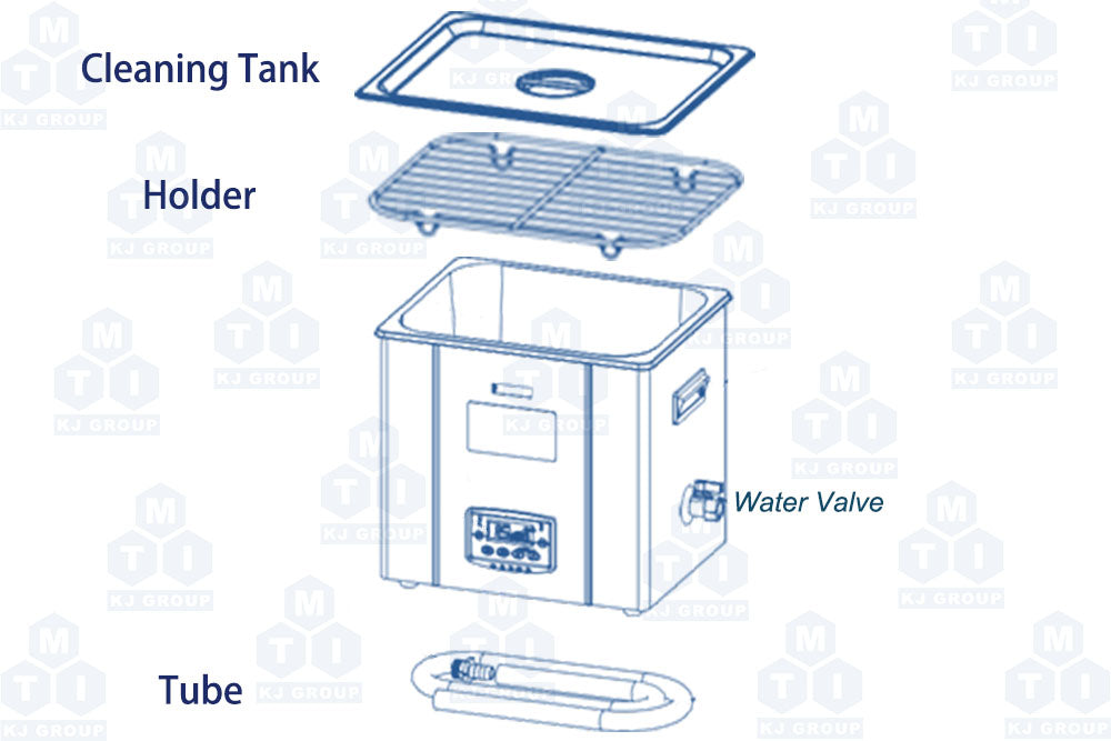 NRTL Certified 30L  Heated Ultrasonic Cleaner w/ Digital Timer (500×300×200 mm) - SK8300BT