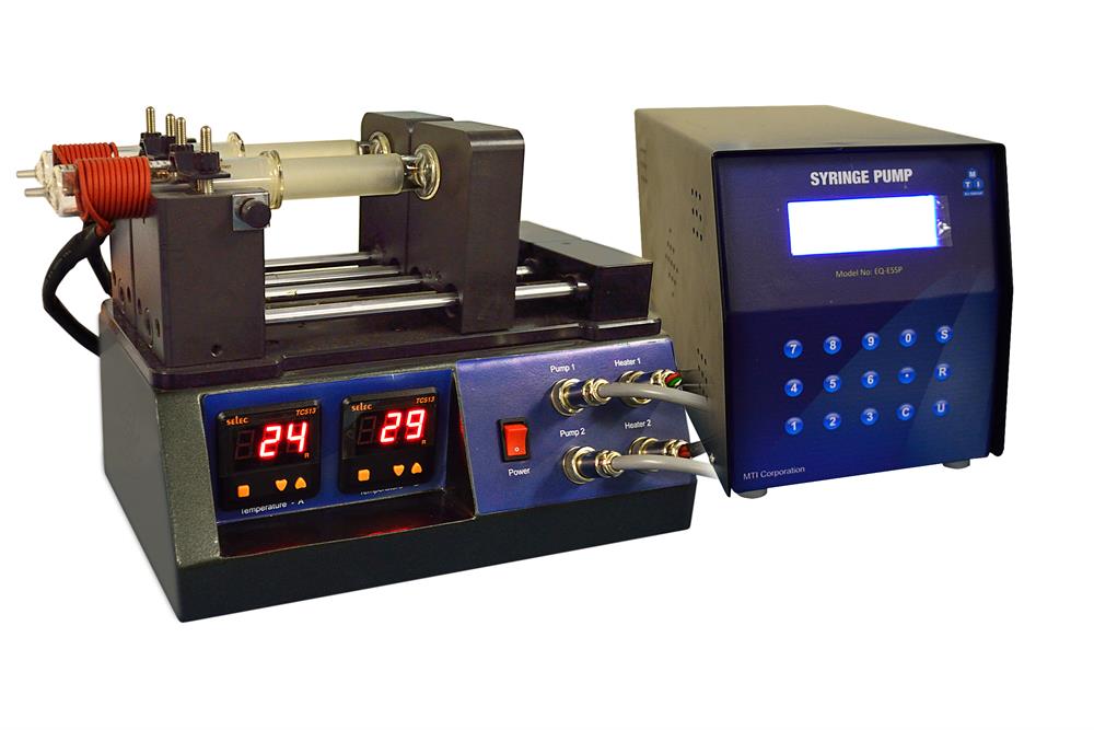 Multi-channel Syringe Pump (Heatable up to 60C Max.) with Independent Control - EQ-ESSP