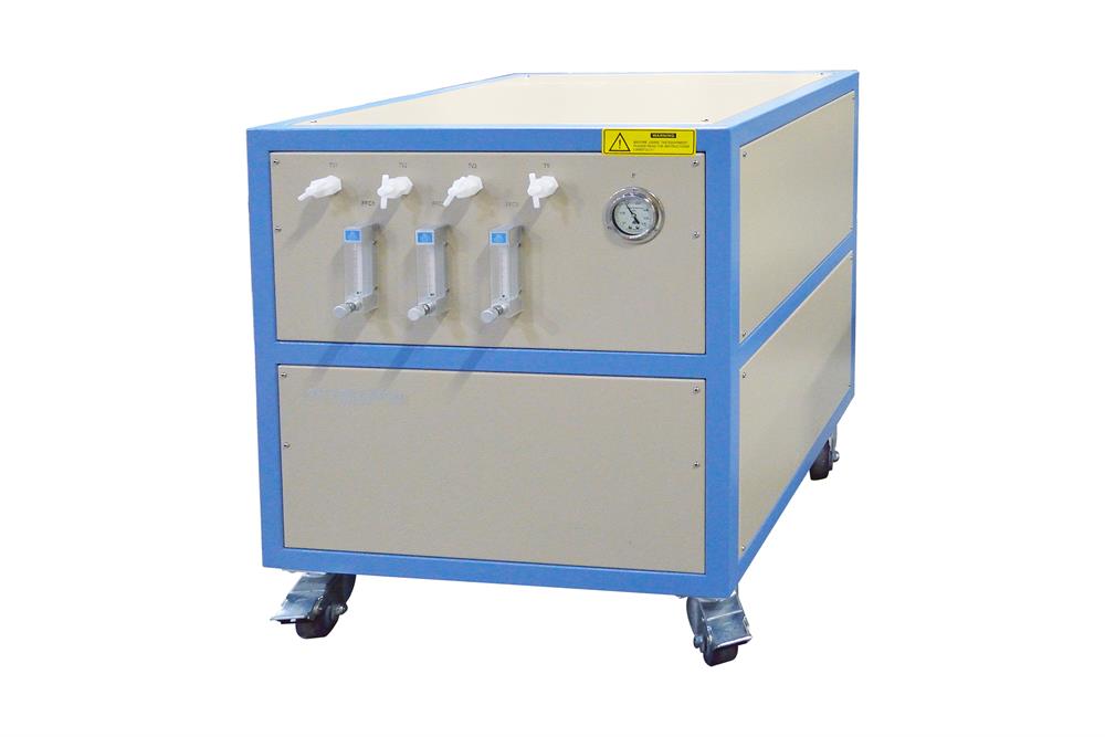 Anti-Corrosion Three Channel Gas Mixing Control Station Made of PTFE Parts - EQ-GSL-3F-PTFE