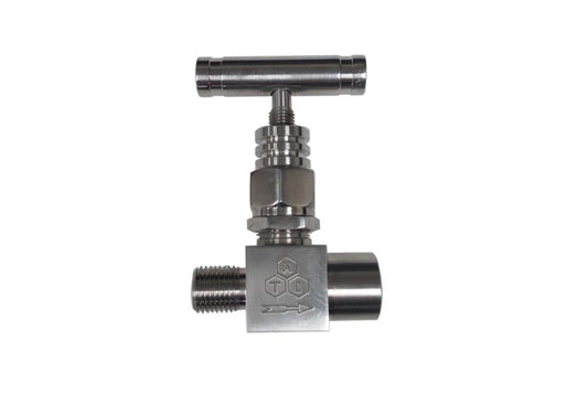 High Pressure SS 1/4BSPP Needle Valve - EQ-HPV-1/4BSPP