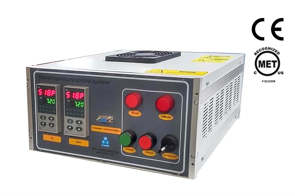 Two Zone Precision Temperature Control System PWM with 30 Segments Programmable (3.2 KW) for DIY Furnace upto 1200C - EQ-MTC-Z2