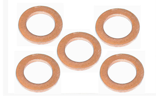 Copper gasket for threaded joint (1/4BSPP) - EQ-ORing-Cu11