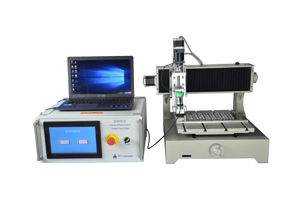 Automatic 32-Sample Rockwell Hardness Testing System for High Throughput Hardness Analysis - EQ-RHT50-32-LD