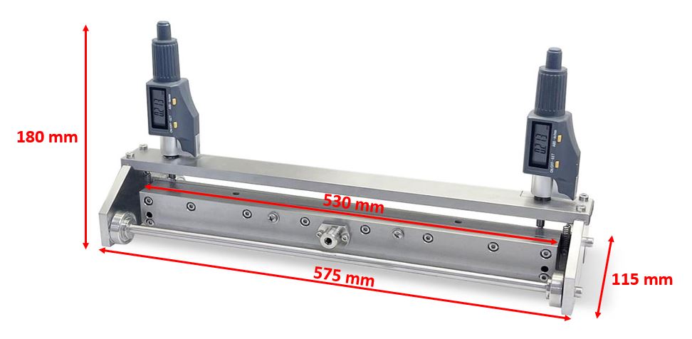 500 mm Wide Slot-die Film Applicator with Rollers- Se-KTQ-500SD