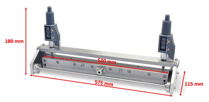 500 mm Wide Slot-die Film Applicator with Rollers- Se-KTQ-500SD