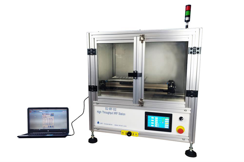 Automatic 32-Sample XRF Scanning System for High Throughput Composition Analysis - EQ-XRF-32-LD