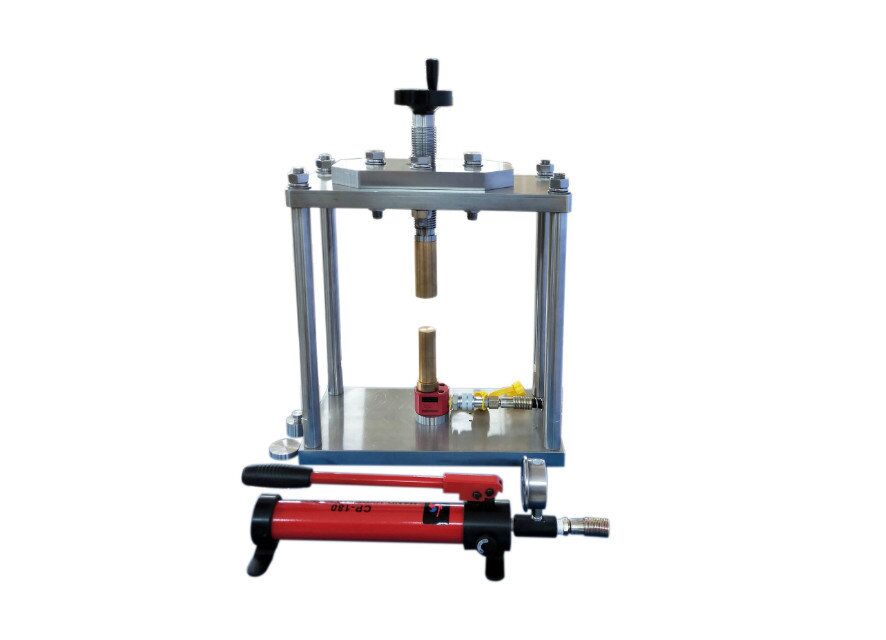 5T Hydraulic Lab Press for Preparing Sample under Magnetic Field - YLJ-5T-MG