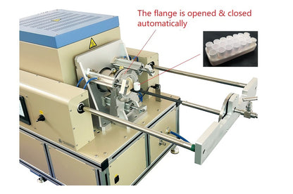 1700 °C Max Automated 80mm Tube Furnace for AI Material Research - GSL-1700X-ASD-80