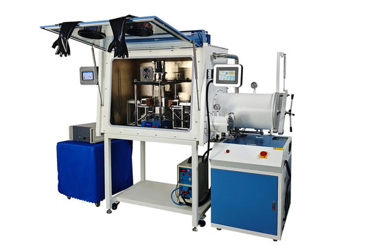 Rapid Heating & Cooling Pressing Furnace up to 1600°C & 100 MPa in a Glovebox - GBF1700RHP4