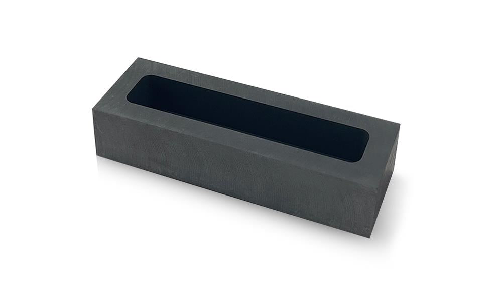 Graphite Ingot Mold: 136mm L x 42mm W x 32mm H for Melting Casting System - GM13642