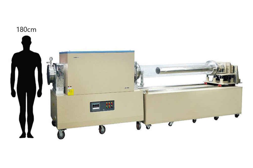 Dual-Tube (11"/10") CVD Furnace (1200°C Max.) for Large-Area Graphene Growth -GSL-1100X-III-D11