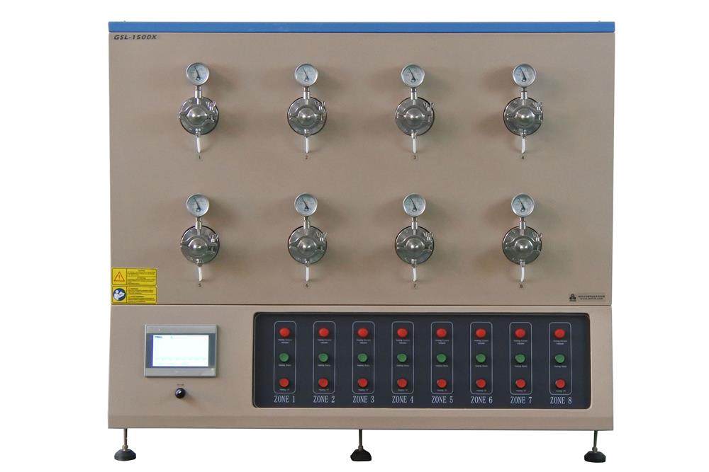 1500 Max 8 Channel Tube Furnace (50mm Quartz) for Hi-Throughput Annealing GSL-1500X-MGI-8