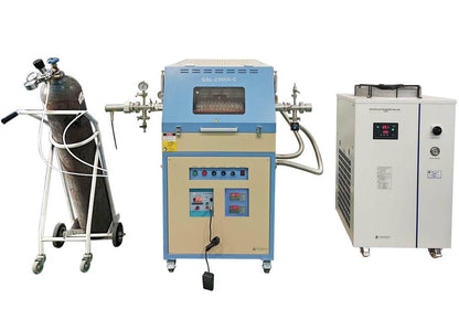 2300ºC Max. Induction heated Tube Furnace (30 mm ID Graphite Tube) with IR Temp.-Controlled - GSL-2300X-C