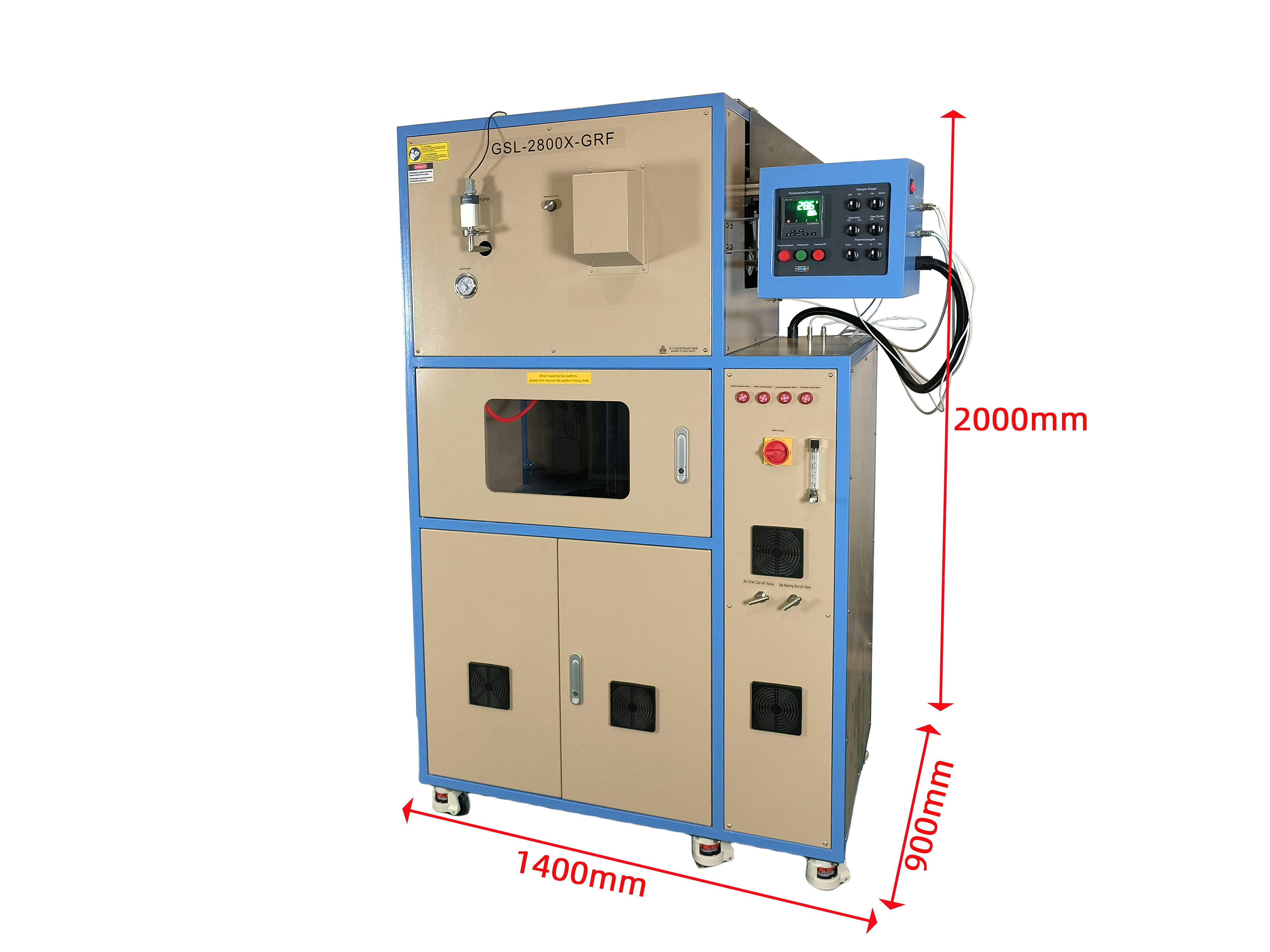 2800°C Graphitization Chamber Furnace - GSL-2800-GRF – MTI Online