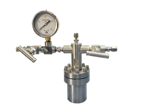 100ml Hydrothermal Reactor up to 4MPa Optional for SS316 or Ti w/ Heating - GSL-500X-XX