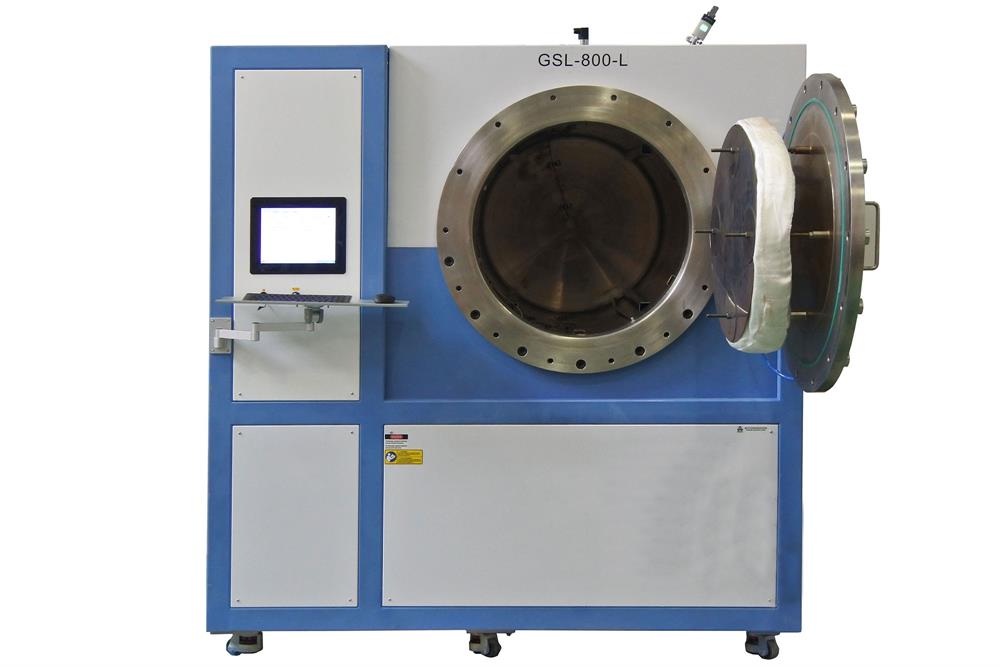 800°C High Vacuum & Pressure Chamber Furnace  (500x500x500 mm up to 3.5 bar) GSL-800-L