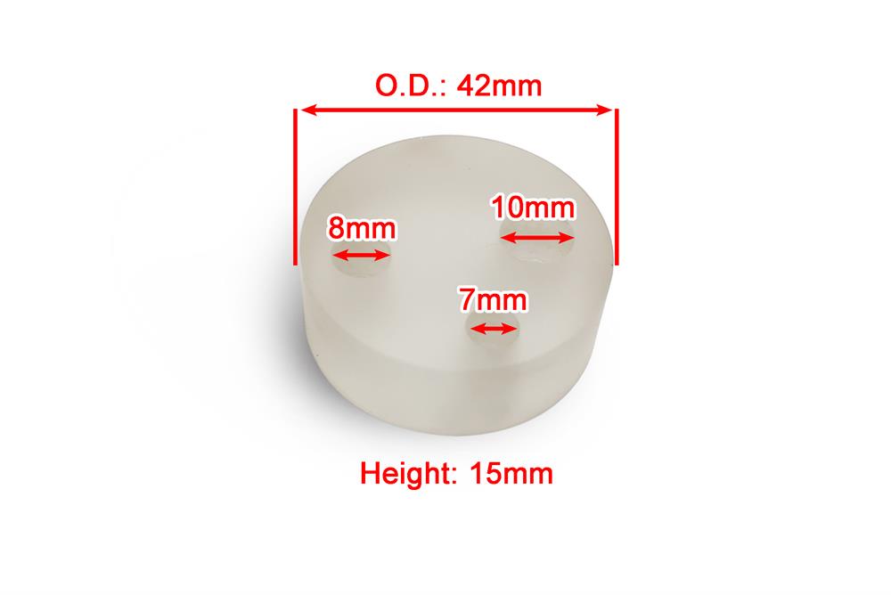 Quartz Tube Block for GSL-1500X-RTP50 - QTB42