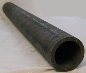 SiC-coated High Purity Graphite Tube: 2"OD x 1.5"ID x 36"L (50.8 OD x 38.1 ID x 914 L, mm), EQ-TG-50D-36LD