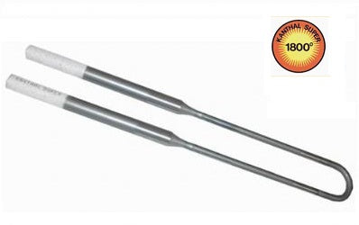 Kanthal Super-1800 MoSi2 Heating Element -270mm L- for MTI 1750C Compact Furnace - EQ-KSKSL-1800-S-LD